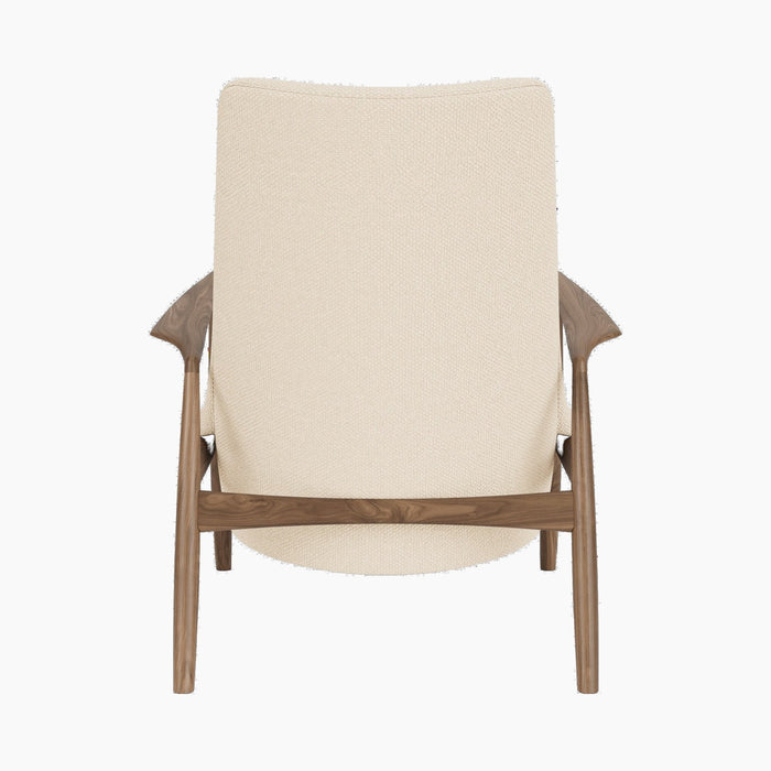 The Seal Lounge Chair, High Back - Logan Jasmine