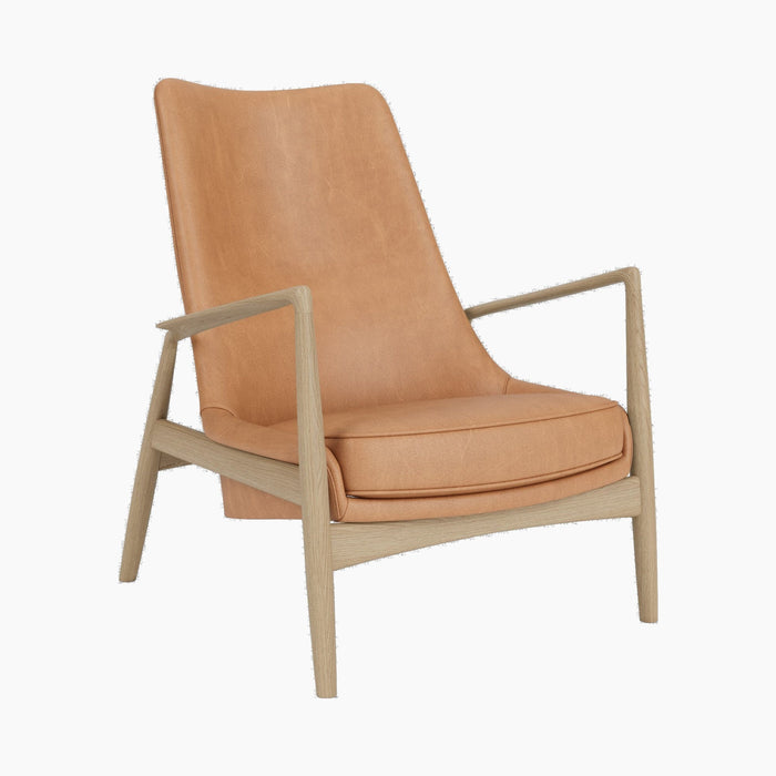 The Seal Lounge Chair, High Back - Dunes 21004