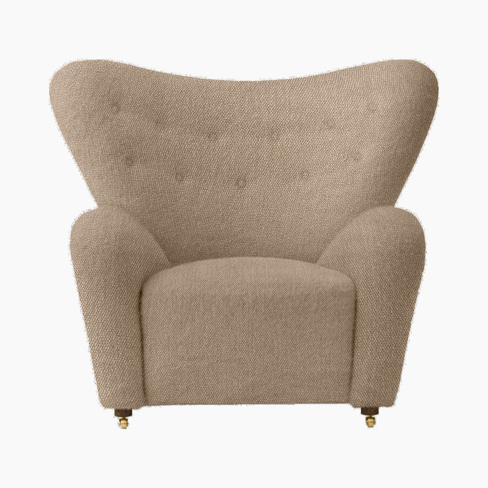 The Tired Man Lounge Chair, Textile - Logan Flint