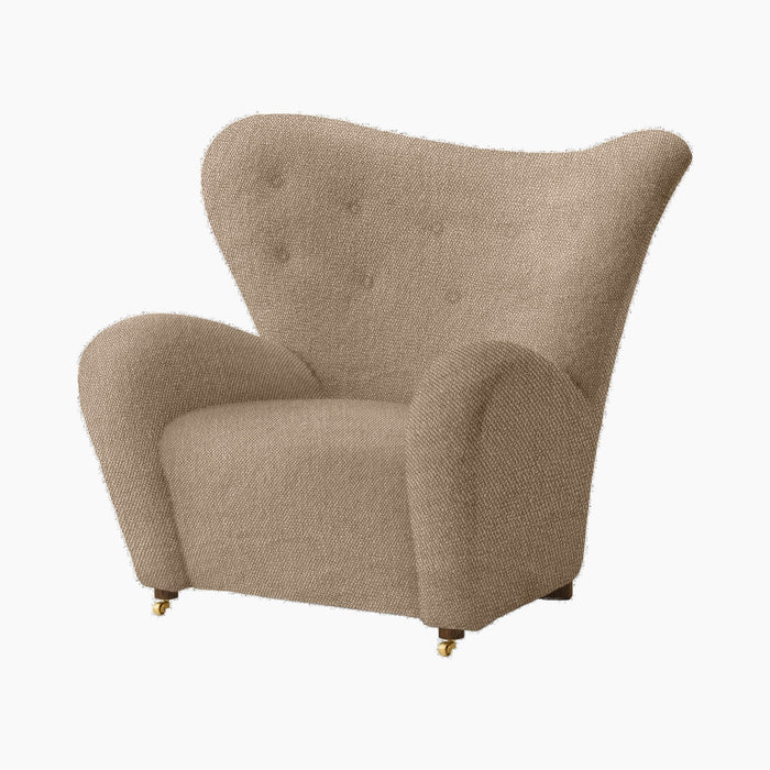 The Tired Man Lounge Chair, Textile - Logan Flint