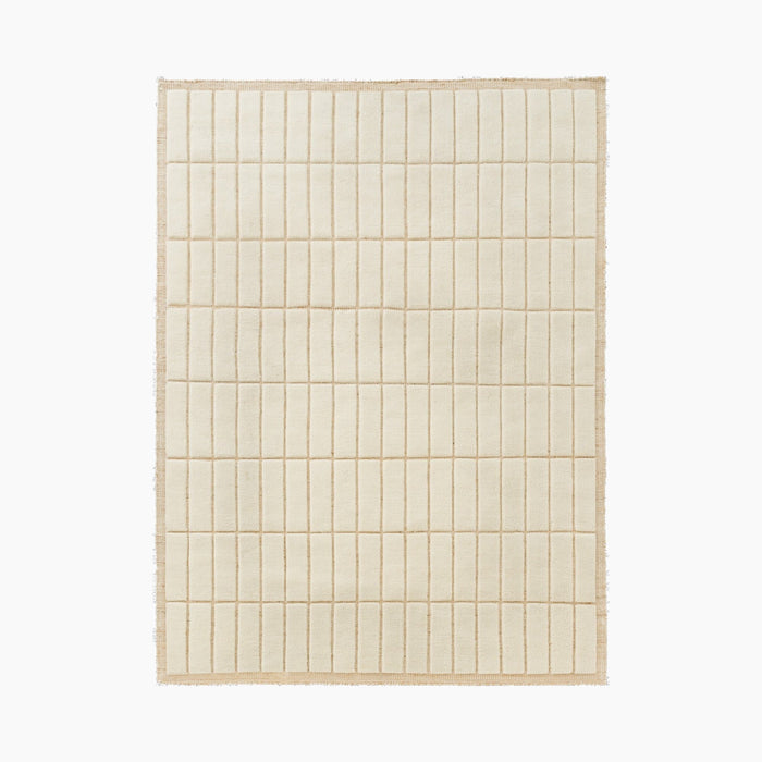Tile Rug - Ivory tiles