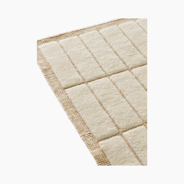 Tile Rug - Ivory tiles