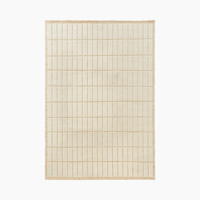 Tile Rug - Ivory tiles