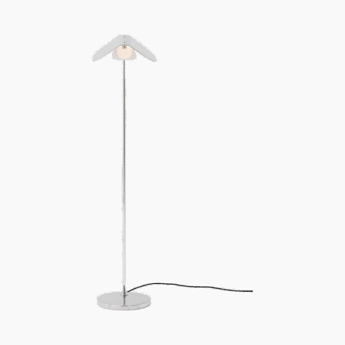 Wing Floor Lamp - Polished Aluminium