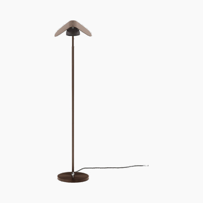 Wing Floor Lamp - Bronzed Aluminium