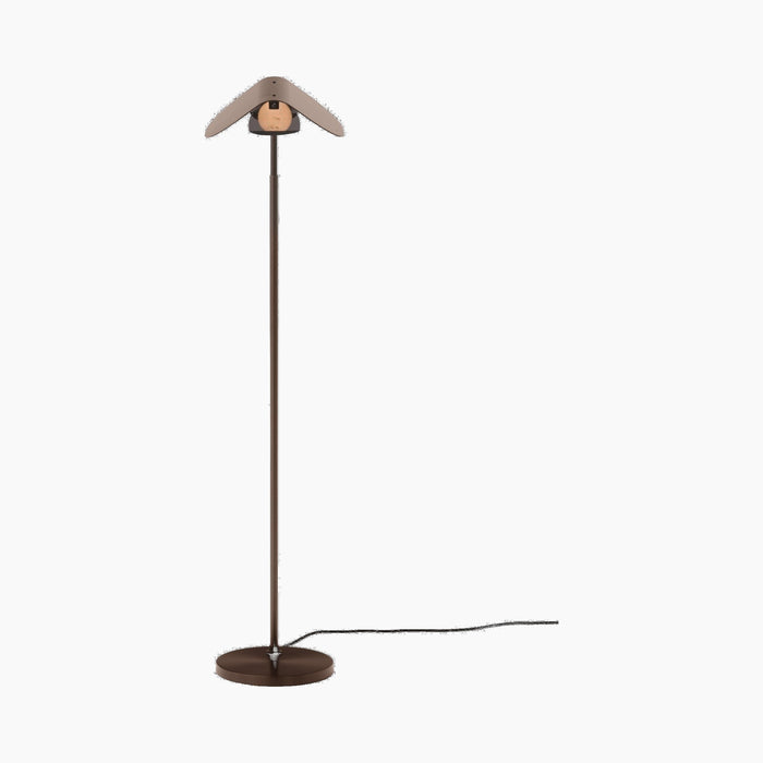 Wing Floor Lamp - Bronzed Aluminium