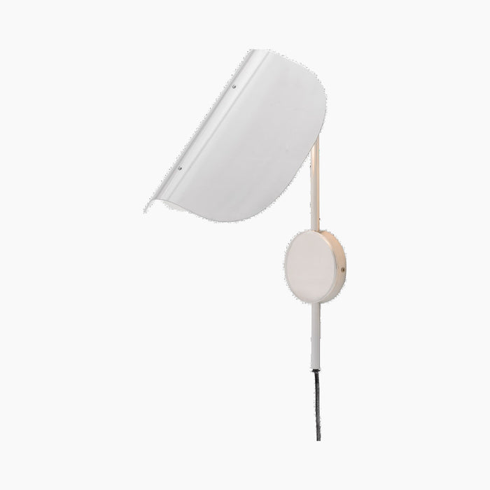 Wing Wall Lamp - Polished Aluminium