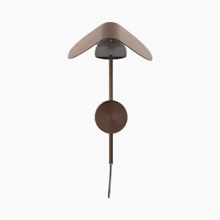 Wing Wall Lamp - Bronzed Aluminium