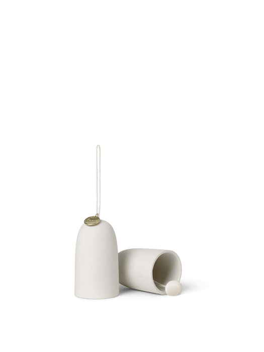 Bell Ceramic Ornament - Set of 2