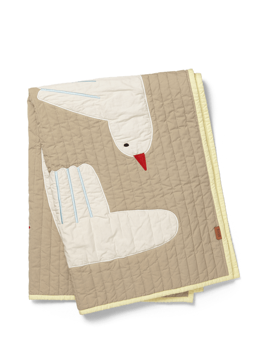 Bird Quilted Blanket