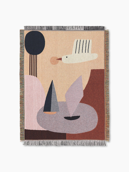 Bird Tapestry Blanket