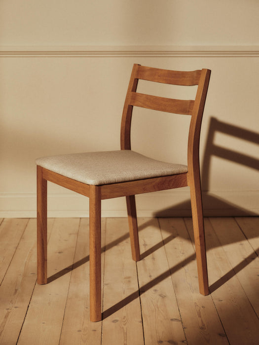 Boda Dining Chair - Upholstered Seat - Staple