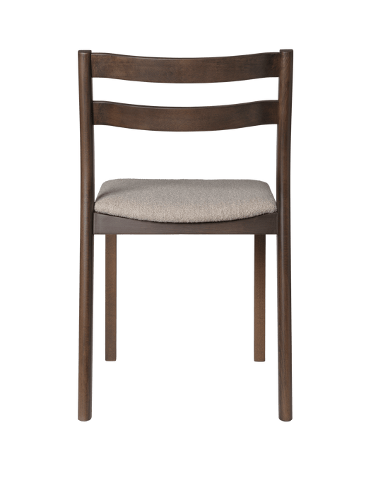 Boda Dining Chair - Upholstered Seat - Soft Bouclé