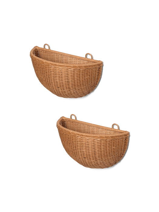 Braided Wall Pockets - Set of 2