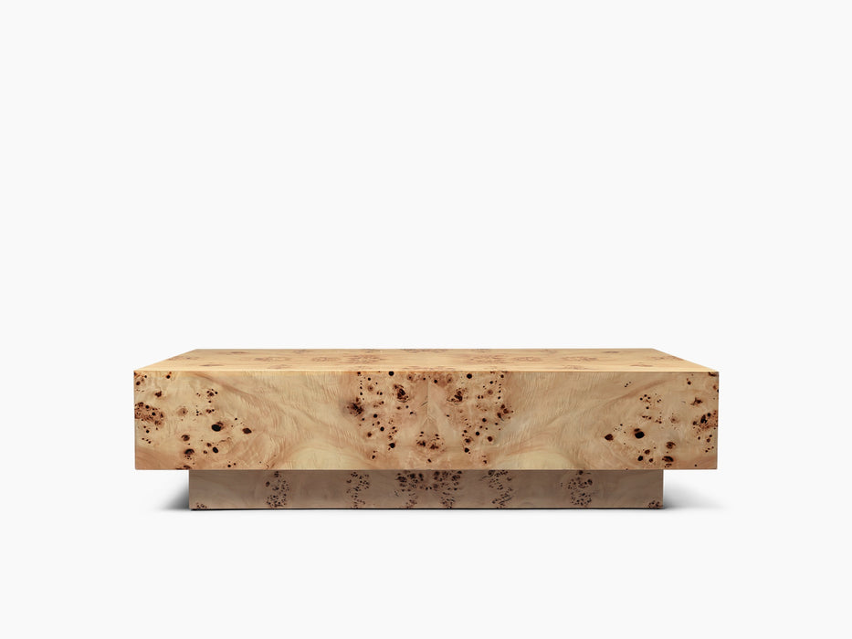 Burl Coffee Table