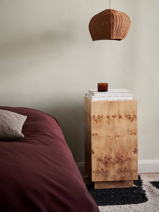 Burl Side Table