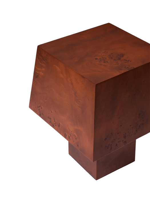 Burl Table Lamp