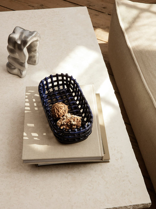 Ceramic Basket - Oval