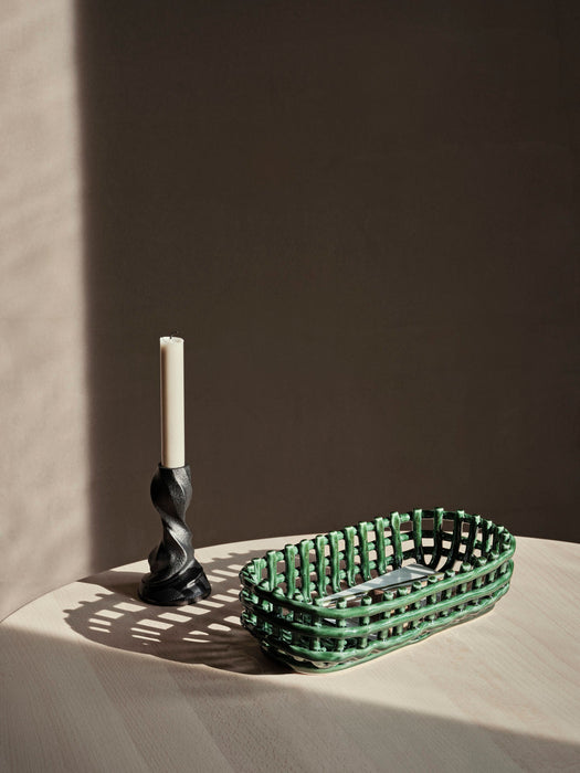 Ceramic Basket - Oval