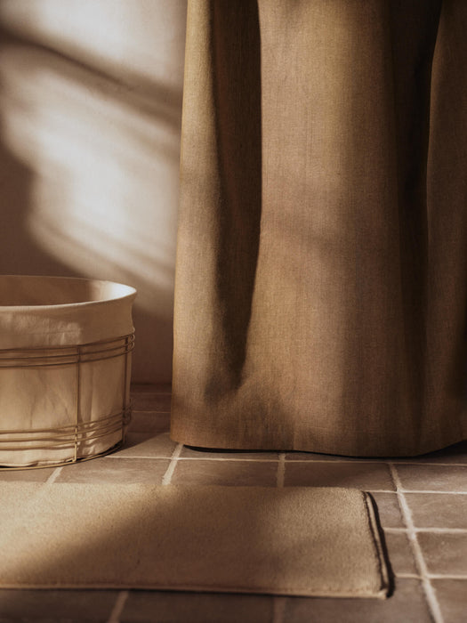 Chambray Shower Curtain
