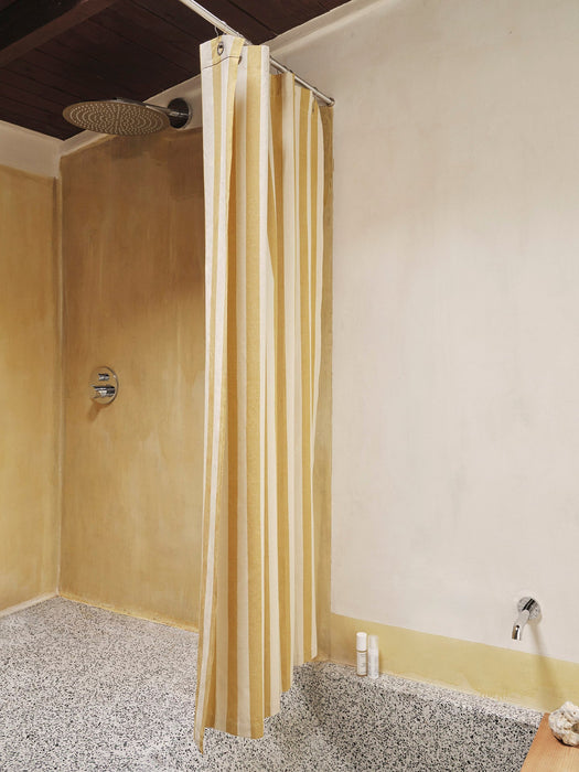 Chambray Shower Curtain