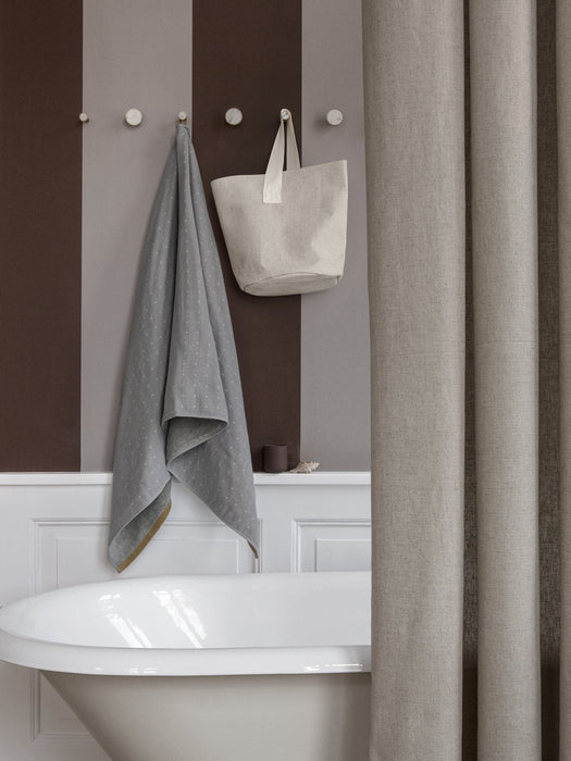 Chambray Shower Curtain