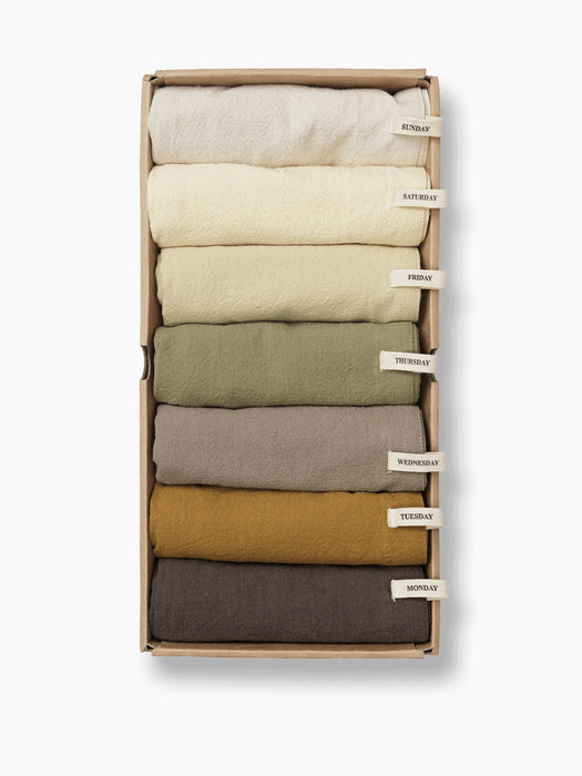 Day Tea Towel - Set of 7