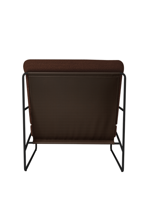 Desert 1-seater - Black - Pure Bouclé