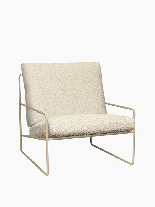 Desert 1-seater - Cashmere - Pure Bouclé