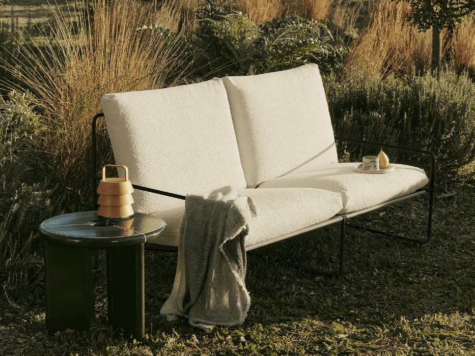 Desert 2-seater - Black - Pure Bouclé