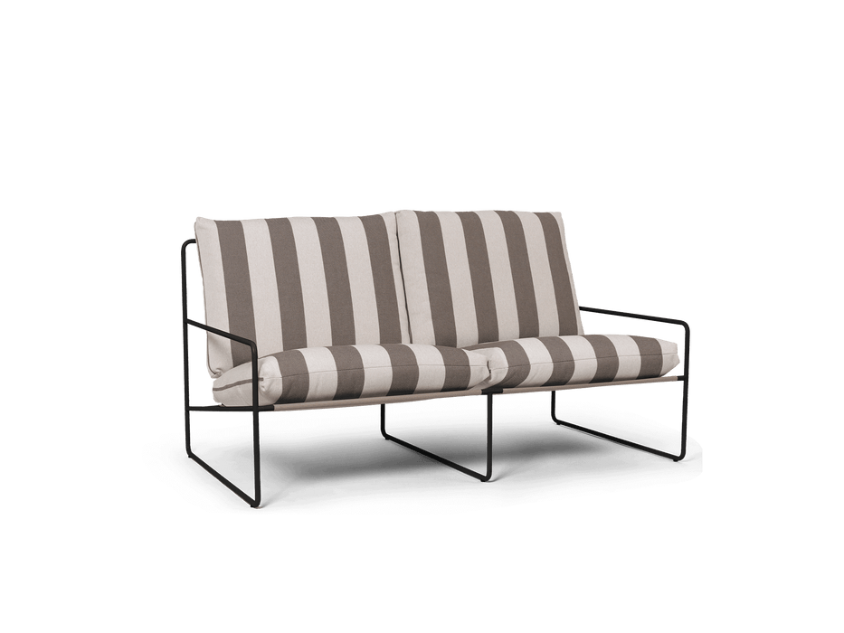 Desert 2-seater - Black - Stripe