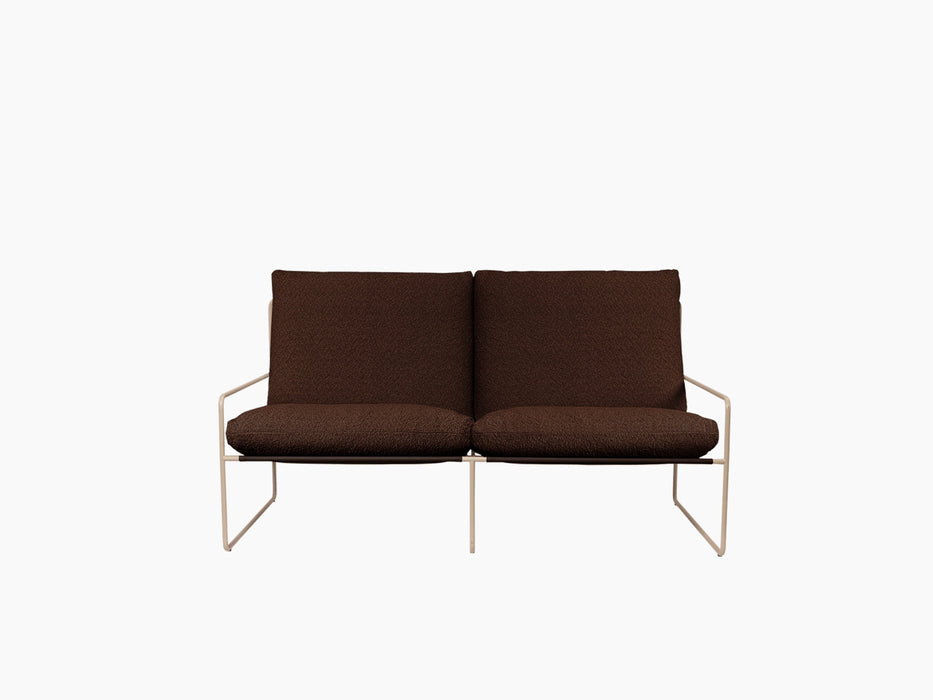 Desert 2-seater - Cashmere - Pure Bouclé