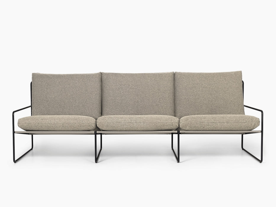 Desert 3-seater - Black - Dolce