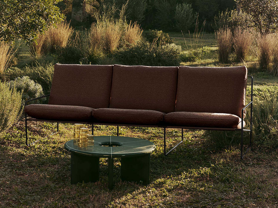Desert 3-seater - Black - Pure Bouclé