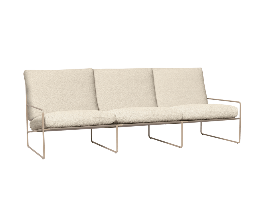 Desert 3-seater - Cashmere - Pure Bouclé