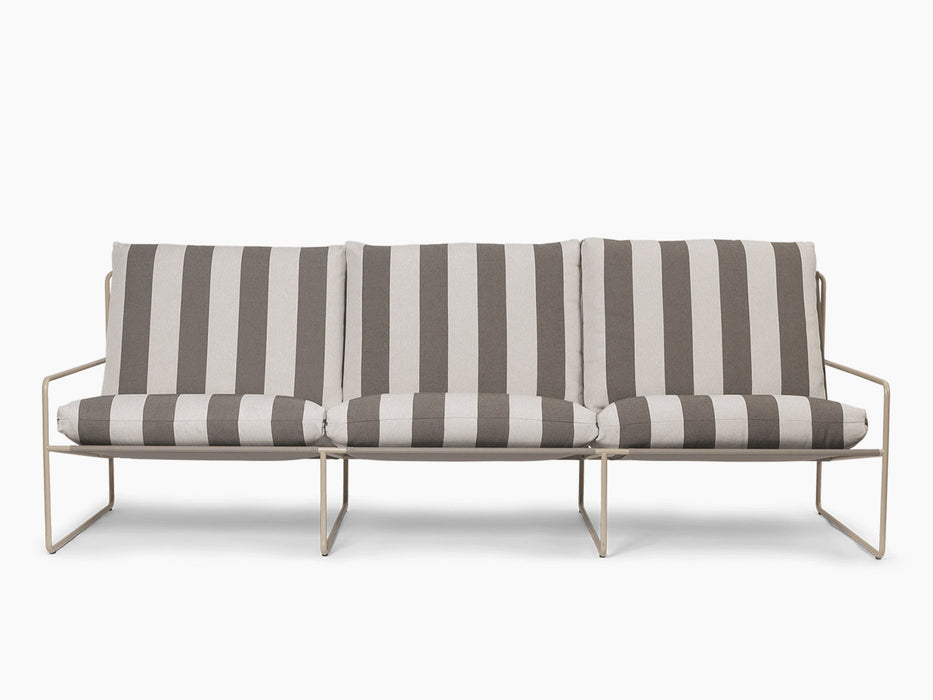 Desert 3-seater - Cashmere - Stripe