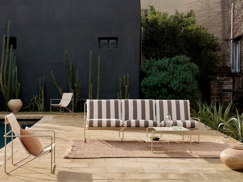Desert 3-seater - Cashmere - Stripe