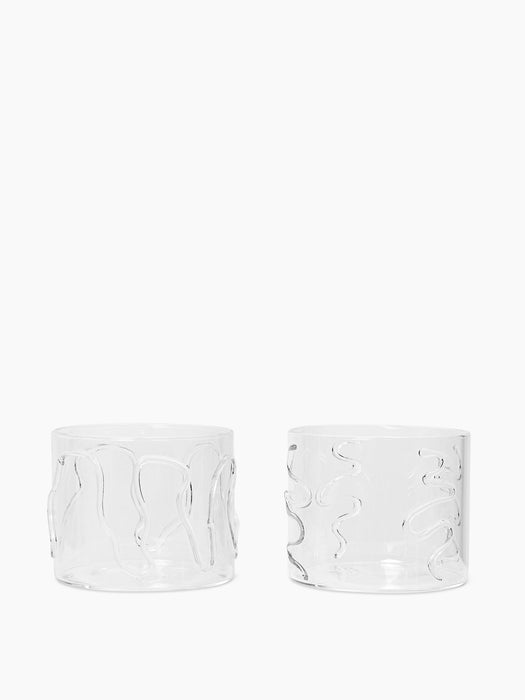 Doodle Glasses - Set of 2 - Low