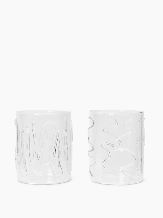 Doodle Glasses - Set of 2 - Tall