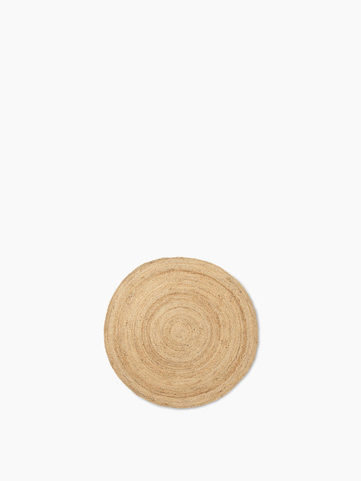 Eternal Round Jute Rug