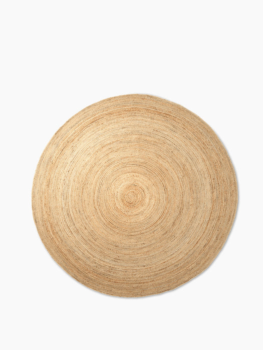Eternal Round Jute Rug