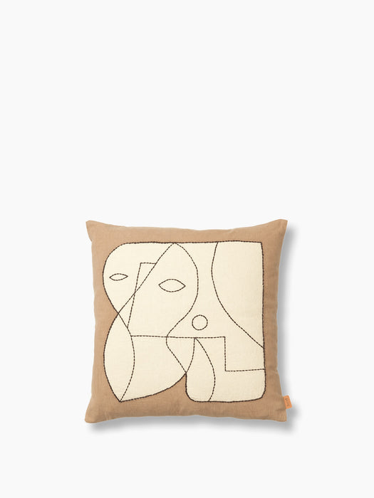 Figure Cushion Cover