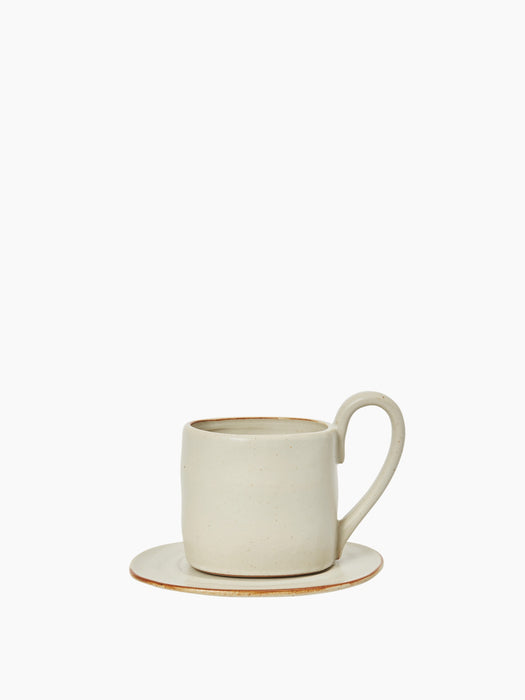Flow Mug with Saucer
