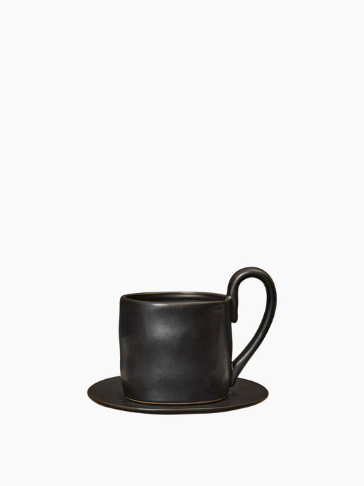 Flow Mug with Saucer