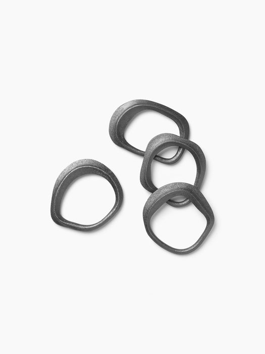 Flow Napkin Rings - Set of 4
