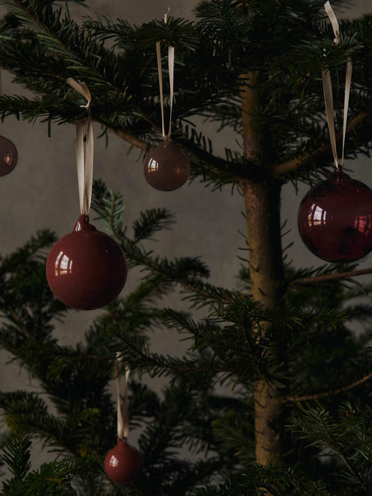 Glass Baubles - Small - Set of 3