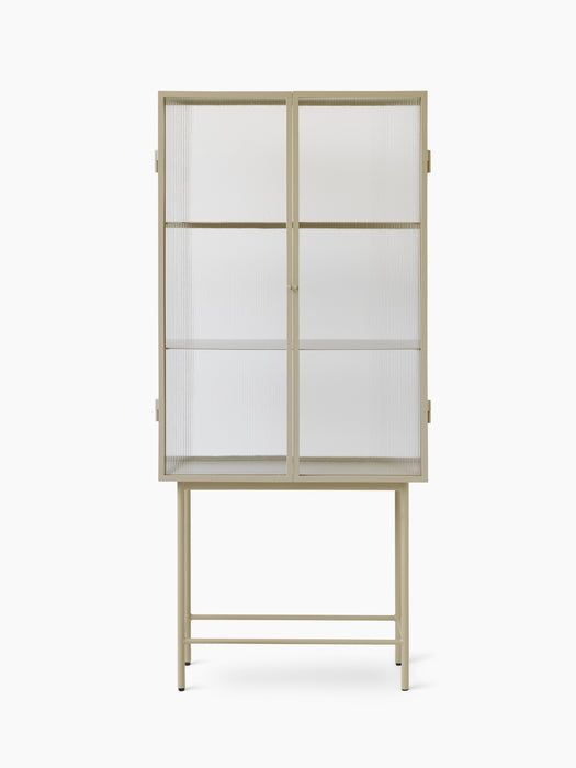 Haze Vitrine - Reeded Glass