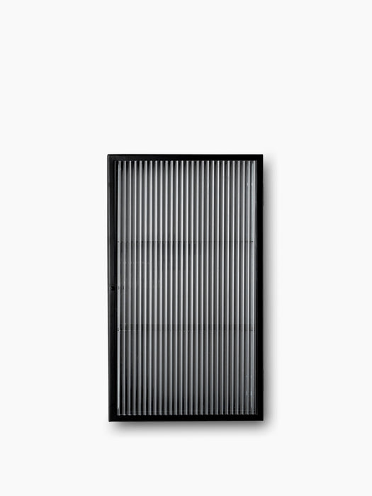 Haze Wall Cabinet - Reeded Glass