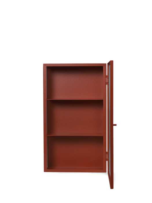 Haze Wall Cabinet - Reeded Glass