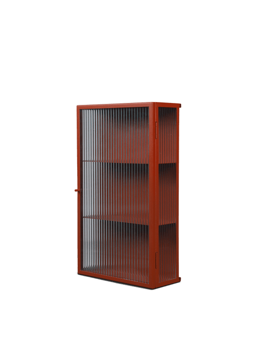 Haze Wall Cabinet - Reeded Glass